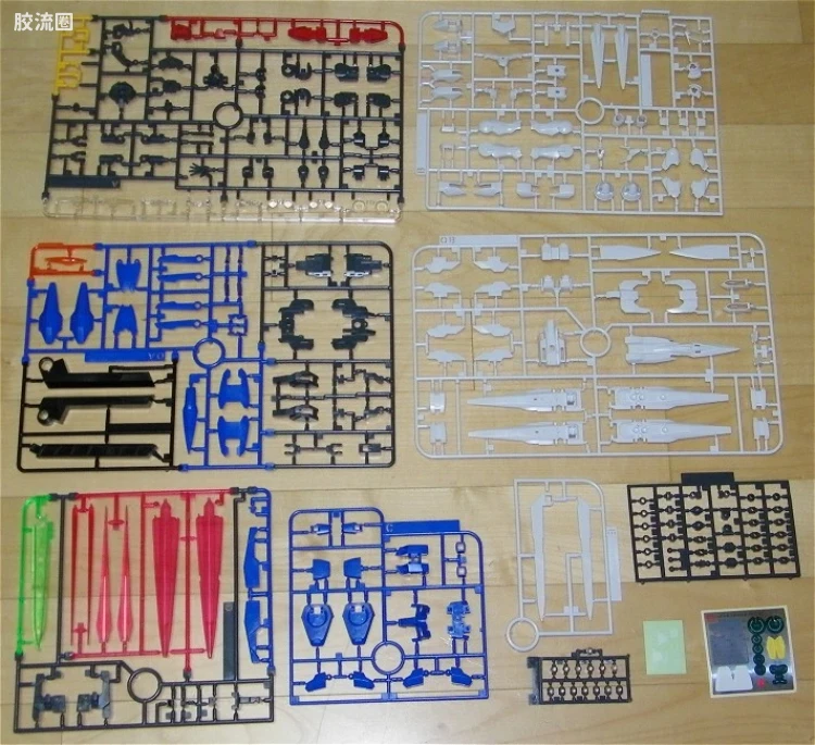 高达00 高达00 HG系列 54 OO Raiser + GN剑三 - 图片